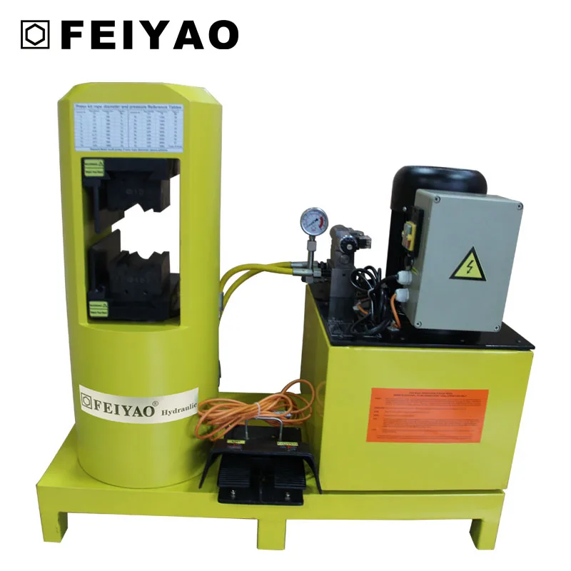 0.7530kw Wire Rope Swaging Machine 500t Hydraulic Steel Wire Rope