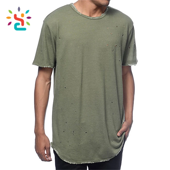 Angepasst Fruhling Sommer Herbst Gesponnene T Shirt Kleidung Lange Baumwolle Manner T Shirts Hip Hop Fashion Manner Casual Ausgefranste Loch T Buy Gesponnene T Shirt T Shirt Manner T Shirt Ebene Product On Alibaba Com