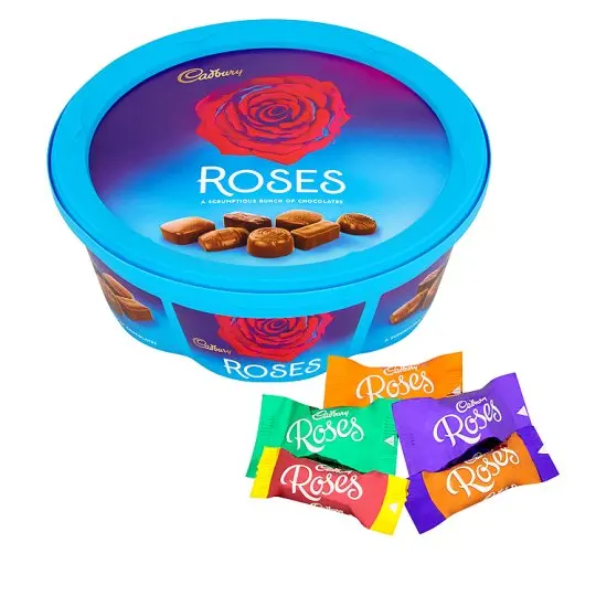 РљРѕРЅС„РµС‚С‹ Roses Cadbury