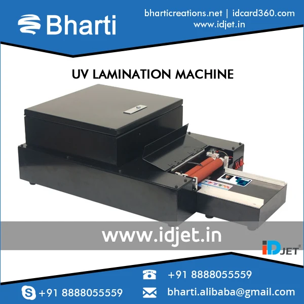 Id Card Uv Lamination Machine
