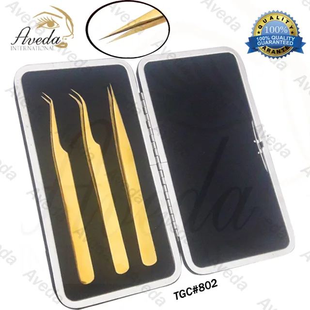 High Quality Rainbow Color Eyebrow Tweezers / Multi Color Eyelash