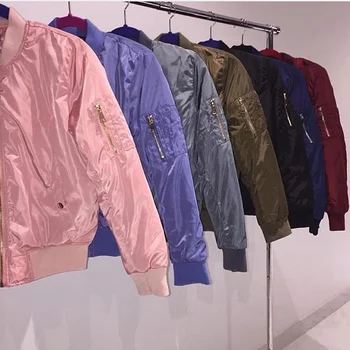 jaqueta bomber brilhante