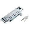 LM-712 Key Electrical Door Box Plane Board Push Button Cabinet Flush Latch Rod Control Panel Lock