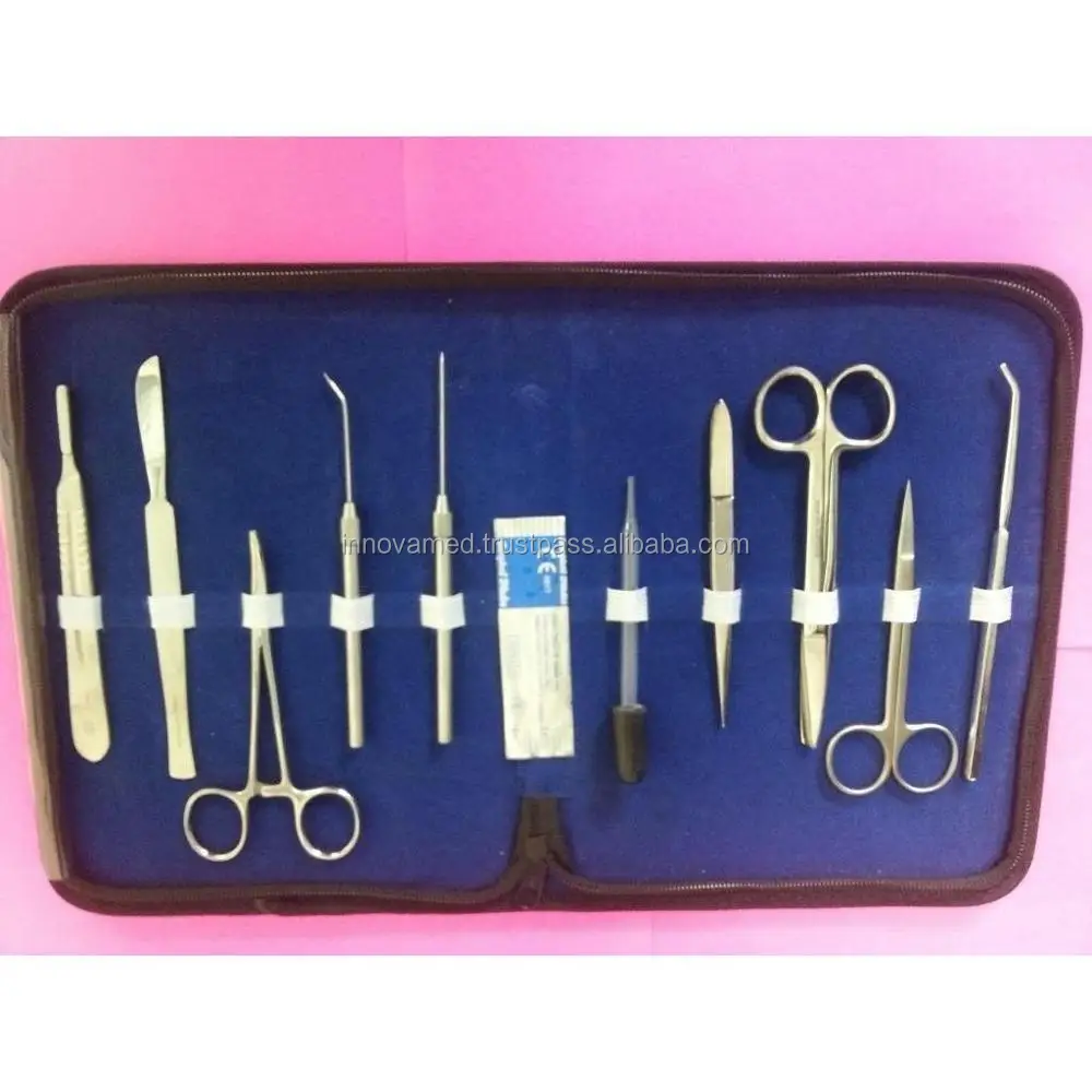 20 Pcs Advanced Anatomy & Biology Lab Dissection Kit Pure Stainless