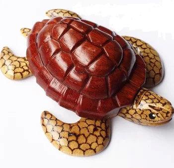 natural wooden animals