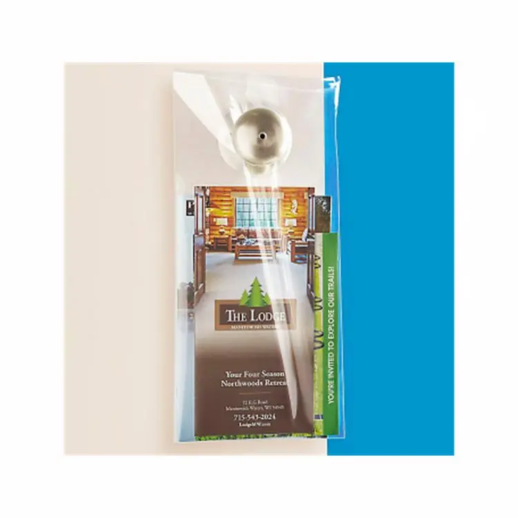 Door Knob Plastic Hanger Newspaper Bags Buy Door Knob Bag
