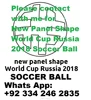 Telstar 18 The Official Match Soccer Ball of the 2018 World Cup Russia 2018 Size 5 6 Panel 6