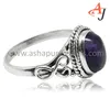 Joyful Charm Gemstone Amethyst 925 Sterling Silver Ring, Handmade Fine Silver Jewelry, Fashion Silver Jewelry