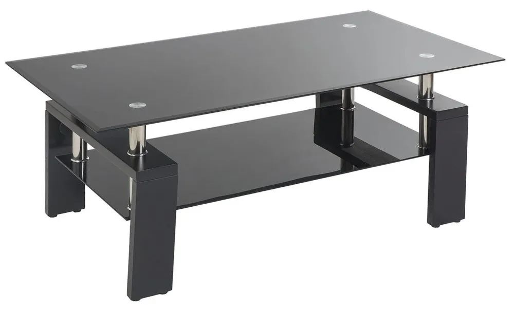 black center table for living room