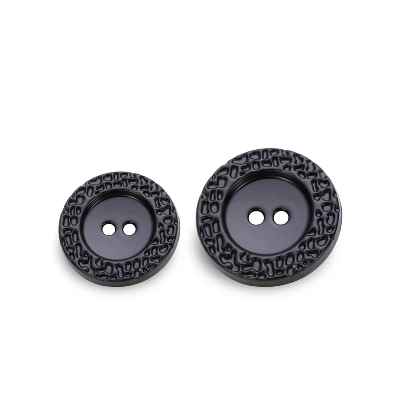 Wholesale Fancy metal sewing shirt button metal 2 hole button for clothes