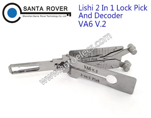 Lifter Va6 V 2 Lishi 2 In 1 Lock Pick And Decoder For Renault Buy