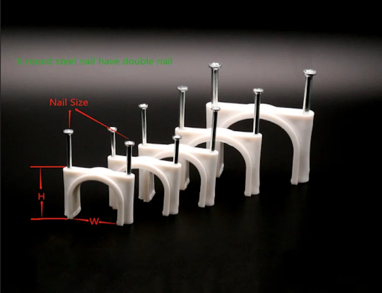 Electrical Wiring Accessories Plastic Wall Cable Wire Holdings Clips Buy Cable Clip,Wire