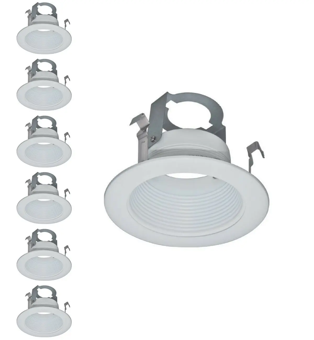 Four Bros Lighting Sb30 Wht Slope Recessed Can Fixture Trims