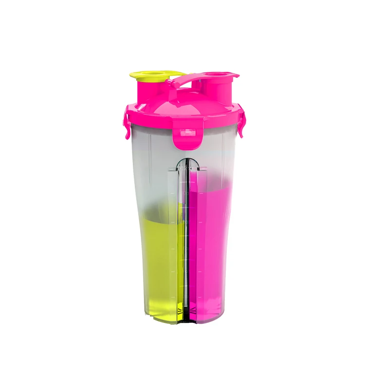 Dual Compartment Shaker Bottle 700ml Buy Shaker Bottle,Dual Shaker