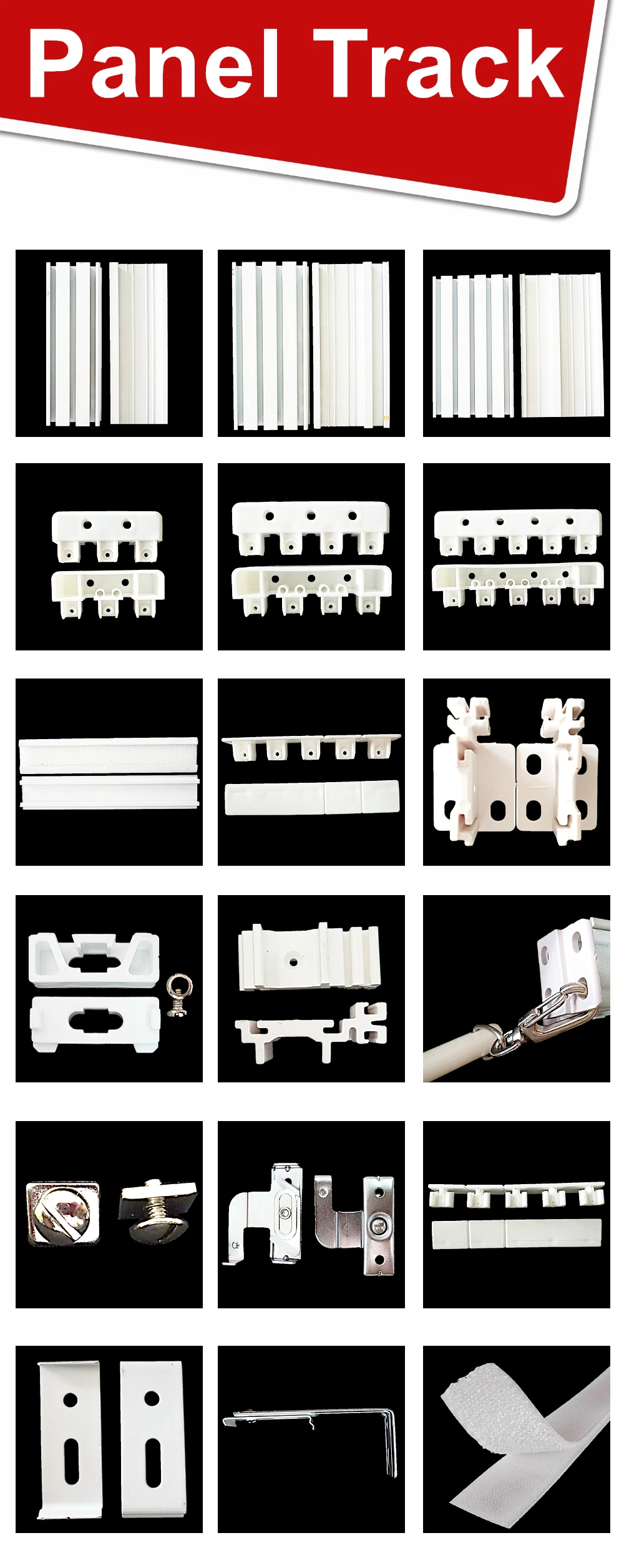 2018 Newest Panel Track Blind Parts 5 Way Control Unit Buy Panel Track,Panel Track Blind Parts