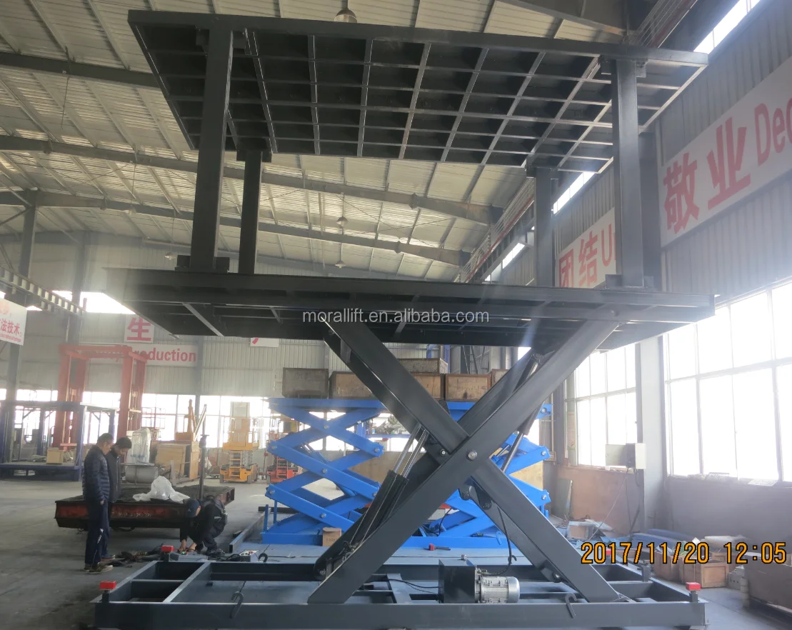 5 Ton Hydraulic Garage Parking Scissor Car Elevator Buy Scissor Car
