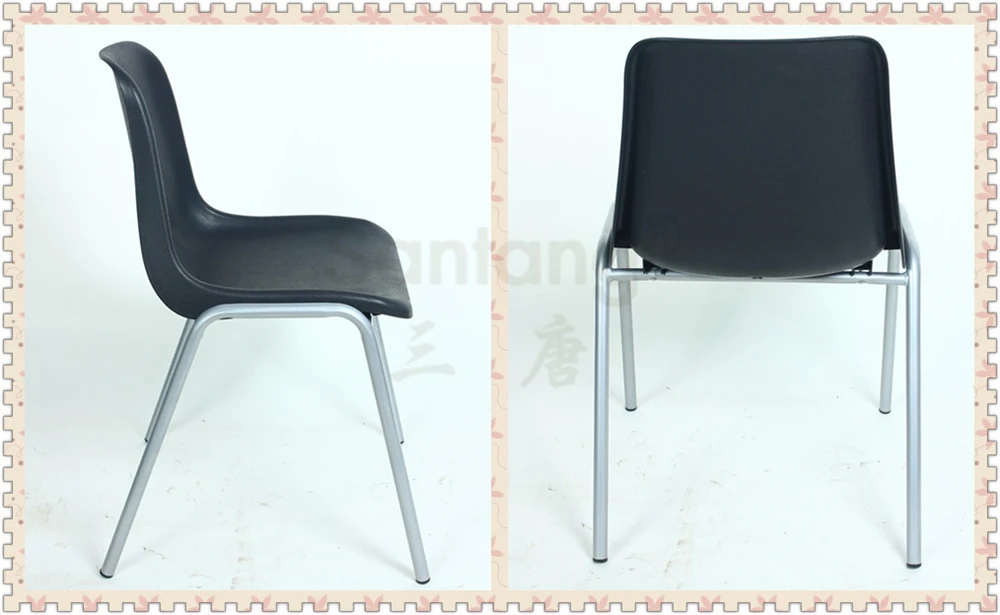 stacking chair metal legs