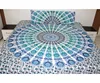 Dream House Decorative Living Room Double Traditional Indian Mandala Tapestry BedSheet with 2 Pillow Sets in low price