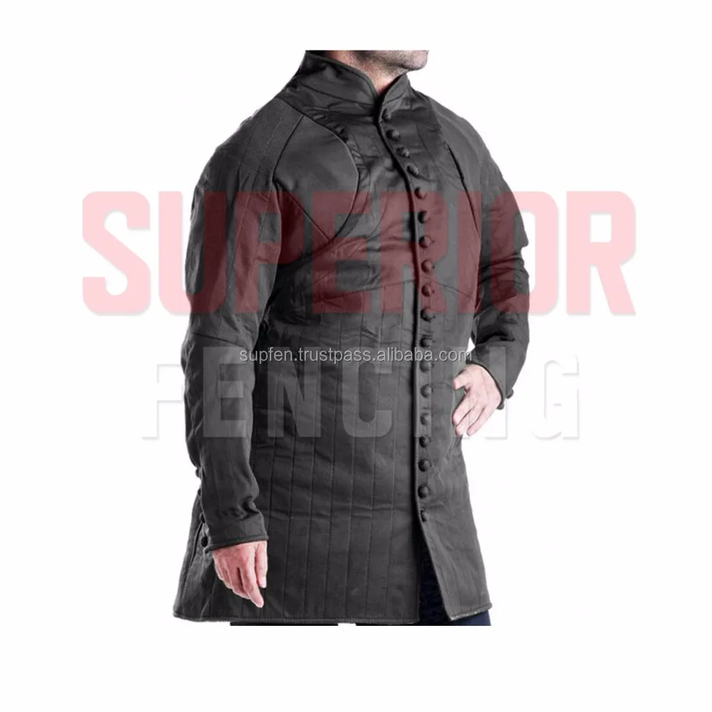 
14th C. Gambeson,Gambeson,SCA LARP reenactment, medieval gambeson,padded armor,Aketon,Padding Jackets 