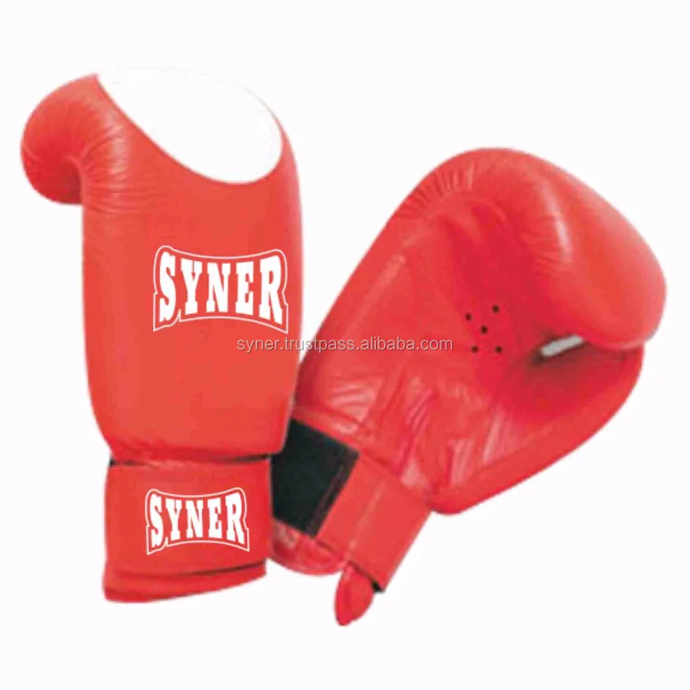 inside boxing gloves