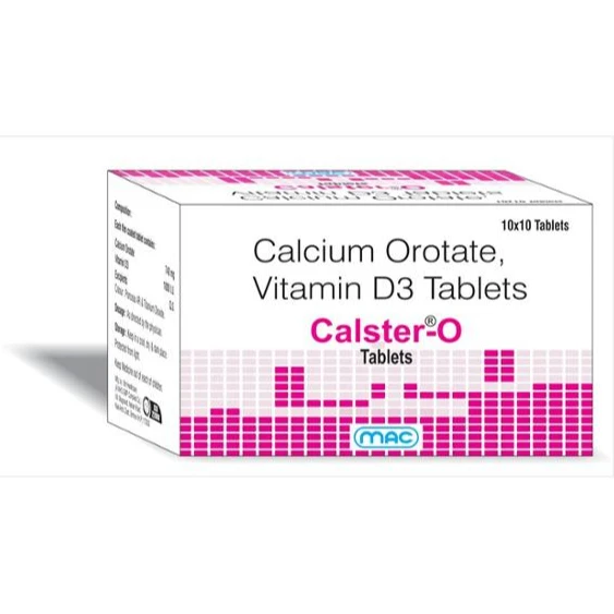 Calster O Calcium Orotate Vitamin D3 100 Tabletspack