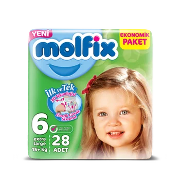 FOR MOLFIX BABY DIAPERS NO:6 28'S, View 