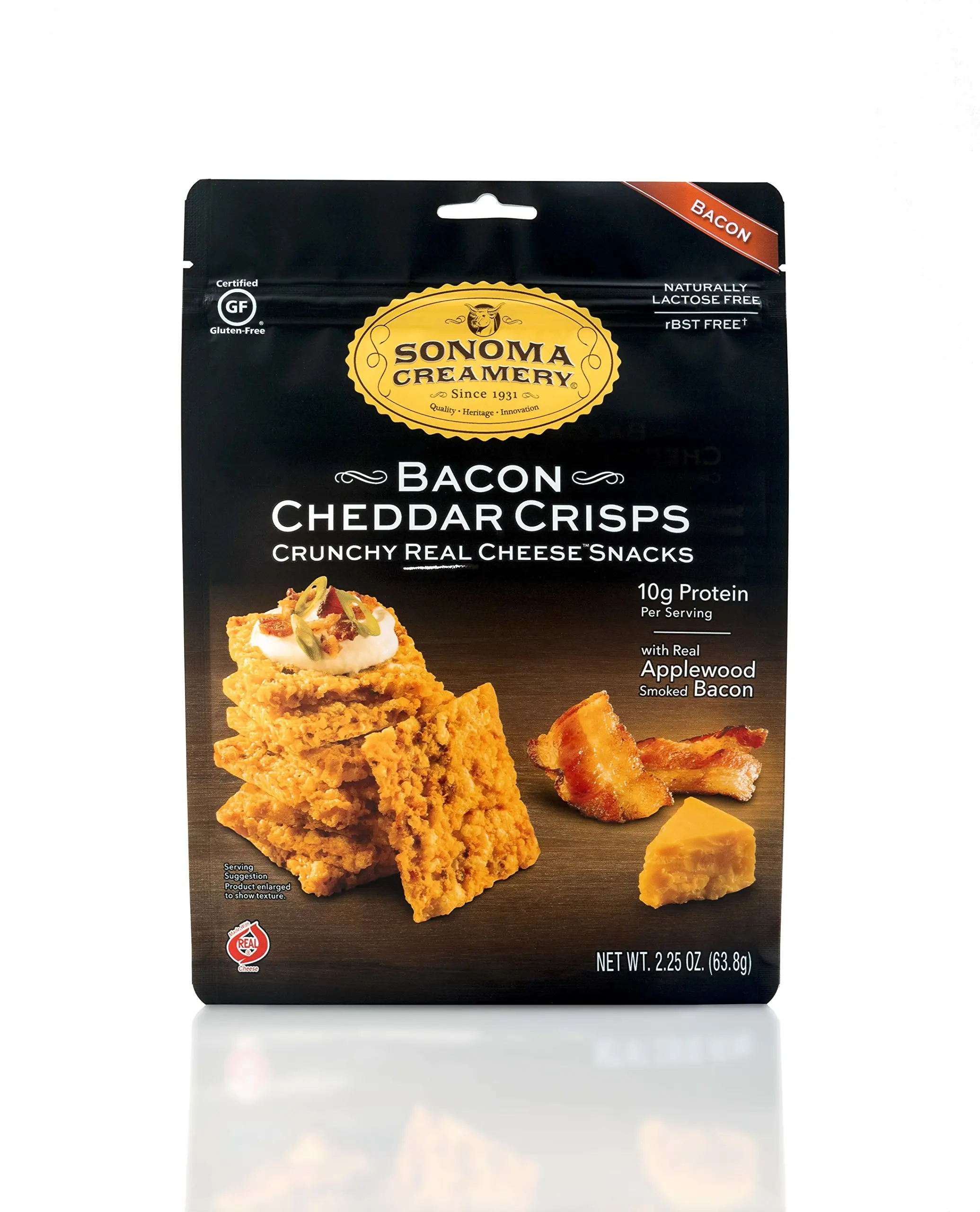 Buy Sonoma Creamery Cheese Crisps, Cheddar, 2.25 Ounce