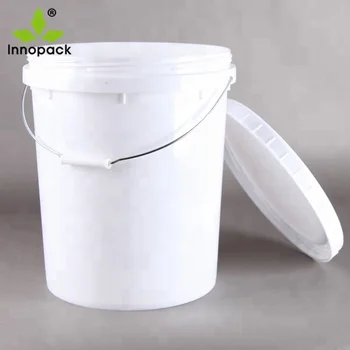 bucket with screw on lid