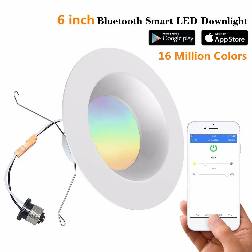 bluetooth recessed lighting