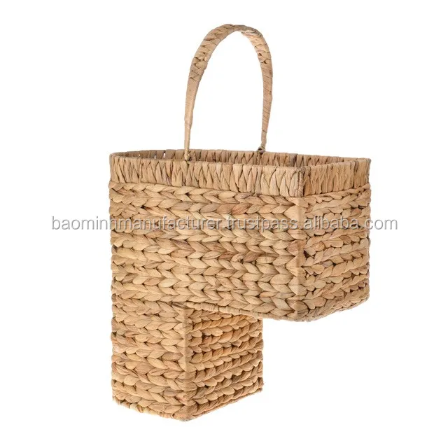Set 3 Natural Water Hyacinth Basket,Handicraft Vietnam Buy Water