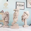For inner home decorative popular abstract sculpture creative life size statue modern craft