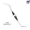 Probe Combination NO. 2 Double Ended Dental Explorer