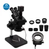 PHONEFIX Brand new Black Simul Focal 3.5X-90X Zoom Trinocular Microscope 1080P VGA HDMI Camera Phone Motherboard repair tools