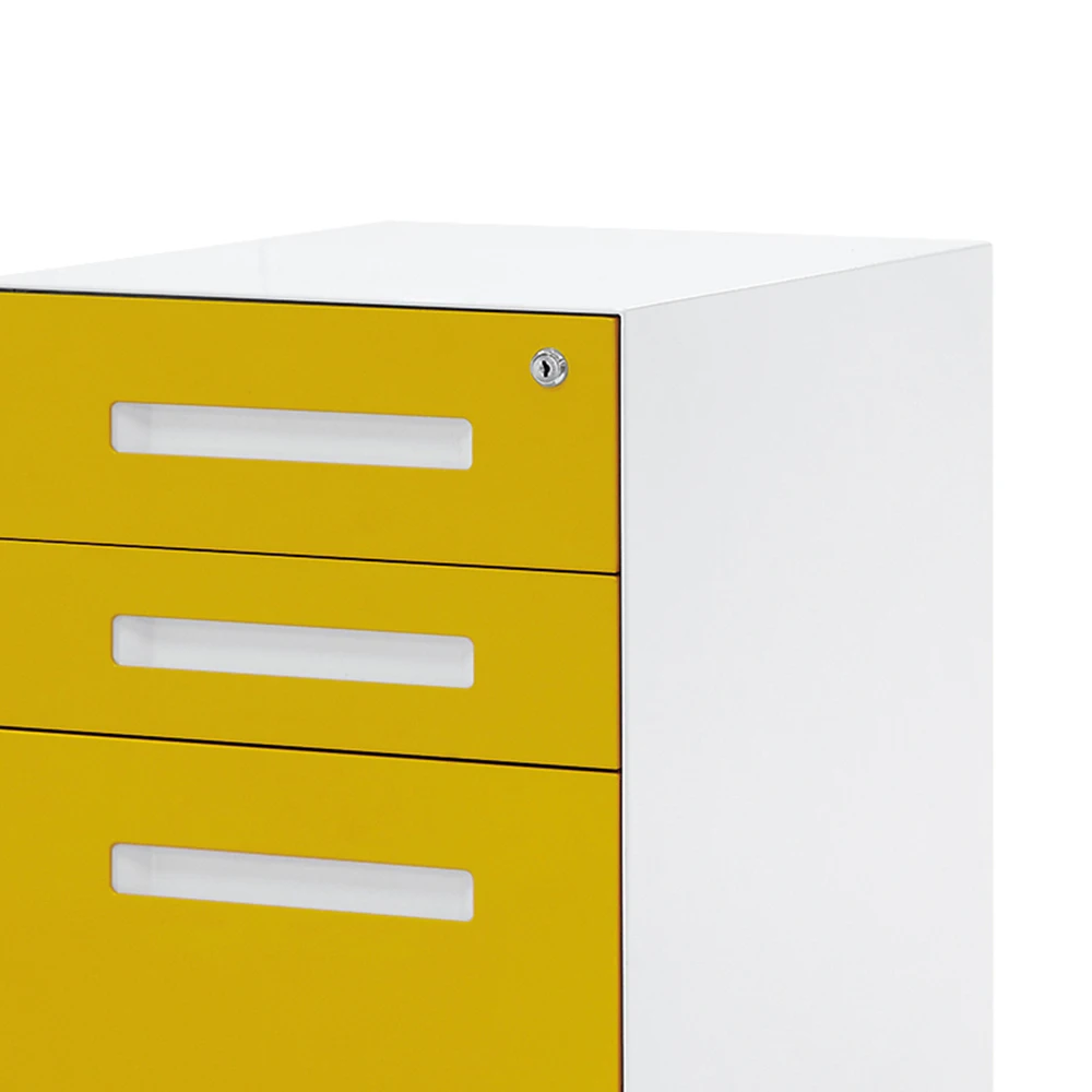 Professional Manufacturer And Office Storage 3 Drawer Lockable