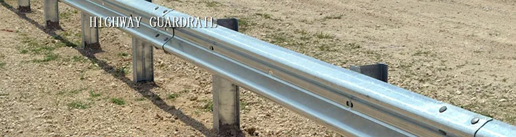 W Beam Guard Rails Protecting Road Used Safety Steel Highway Guardrail ...