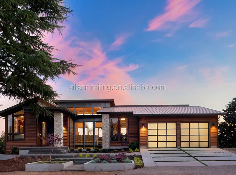 Alland aluminum garage door frame grey garage doors design glass garage doors cost