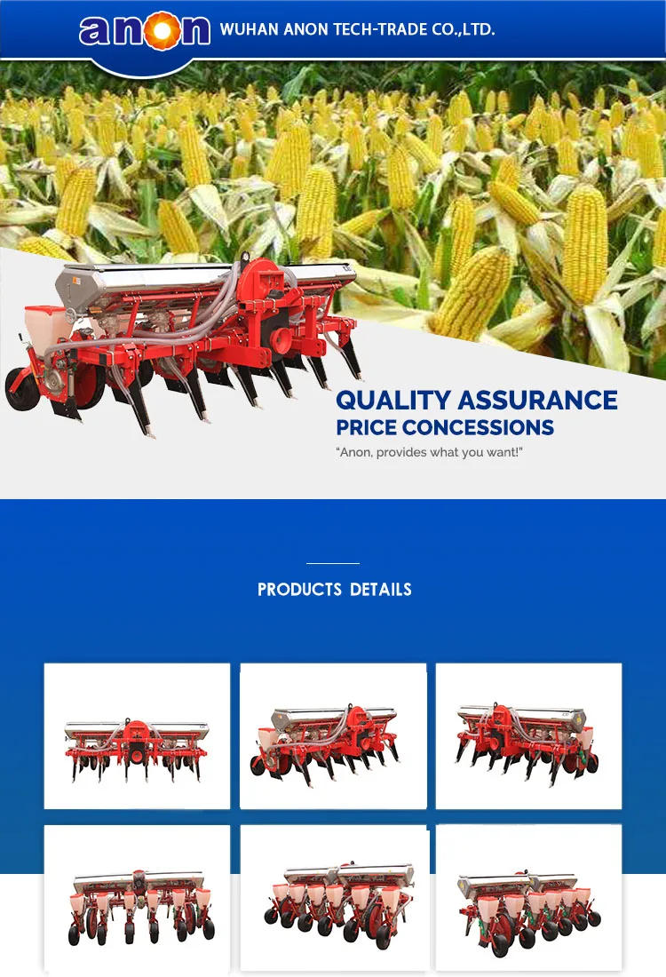 6 row corn planter