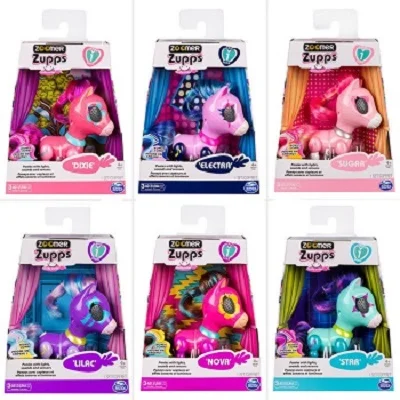 
Top Quality Zoomer Zupps Pretty Ponies - Dixie - Electra - Lilac - Nova - Star - Sugar 