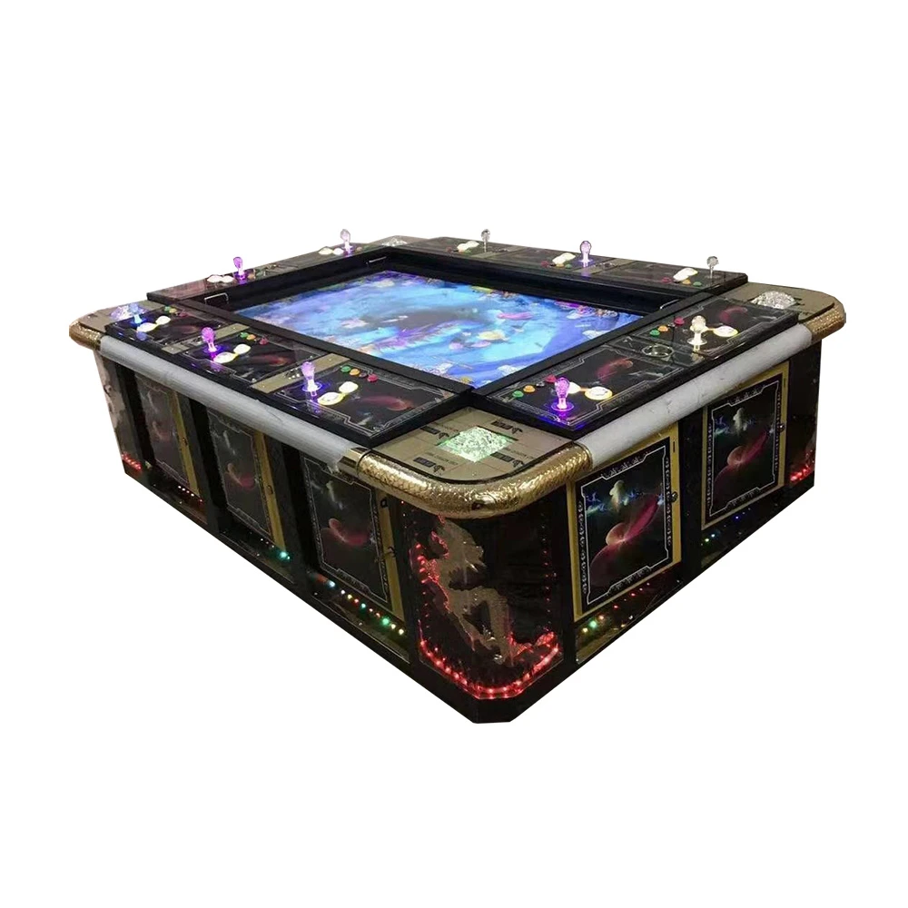 2019 Newest Coin Operated Upright 4 Player Fish Game Table Gambling