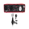 Focusrite SCARLETT 2I4 2nd Gen 192kHz USB Audio Recording Interface+Condenser Mic