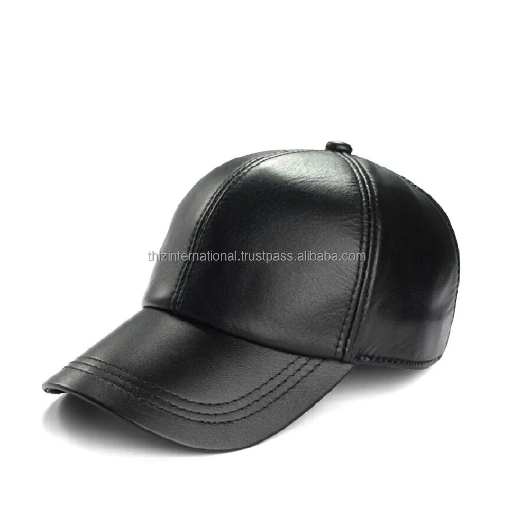 mens leather hats for sale