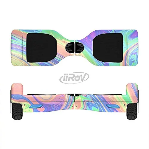 The Neon Color Fusion V13 Full-Body Wrap Skin Kit for the iiRov HoverBoards and other Scooter (HOVERBOARD NOT INCLUDED)