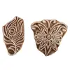 Fabric Handmade Wooden Mix Canvas Printing Blocks Old Hand Carved Beautiful Wooden Blocks