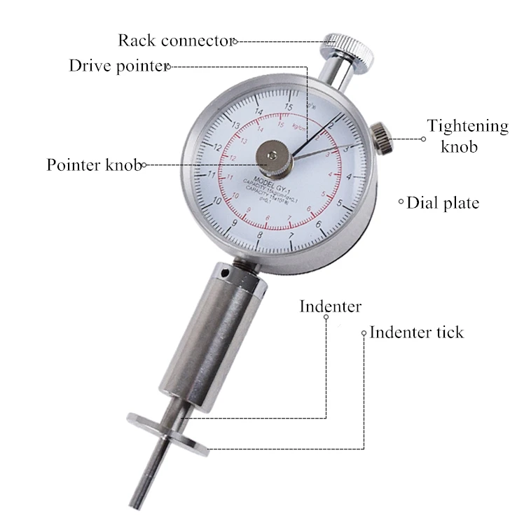 thumbnail image 2 of Fruit Hardness Tester - Digital Penetrometer For Measuring Apple Pear Ripeness 2 of 12
