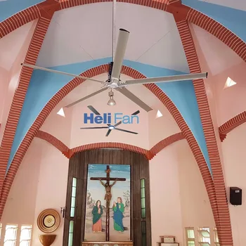 Large Ceiling Fan For Church Temple Industry Warehouse Large Commercial Area Buy Big Hvls Fan For Divine Place Big Industrial Fan Large Industrial