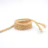 Factory Price bundle DIY 5mm Jute Natural Color hemp rope