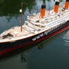 RMS TITANIC READY RC WOODEN MODEL BOAT_ WOODEN HANDICRAFT MODEL