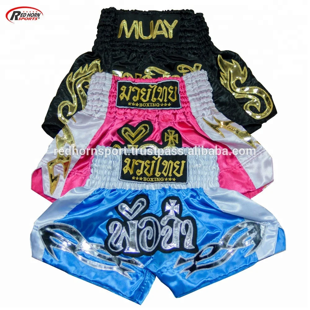 Muay Thai Shorts 100 Polyester Custom Made New Arrival Muay Thai