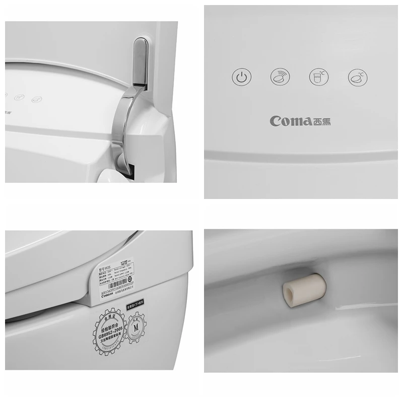 Promotional top quality luxury electric bidet smart shower toilet