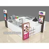 Most popular commercial bubble tea kiosk & fresh juice bar counter design for shopping mall